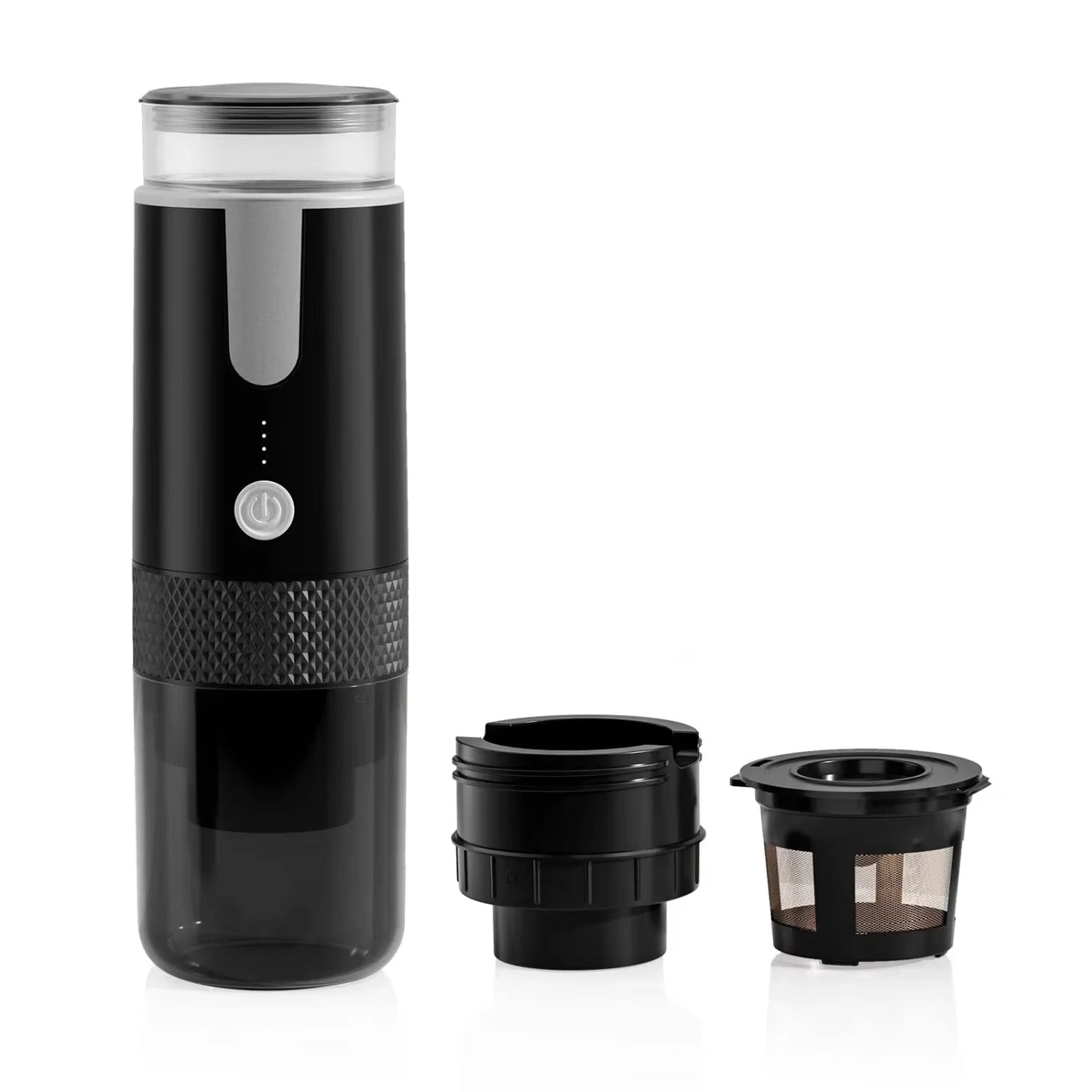 Portable Mini Espresso Maker – For Ground Coffee & Capsules / Compact & Travel-Friendly
