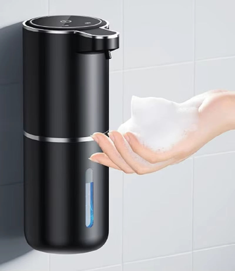 Touchless Foaming Soap Dispenser – USB Rechargeable, 4-Level Adjustable (380ml)